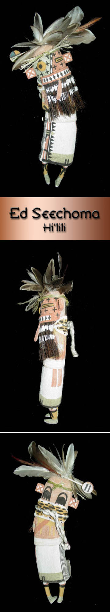 Traditional Hopi Kachina By Ed Seechoma Hi Lili